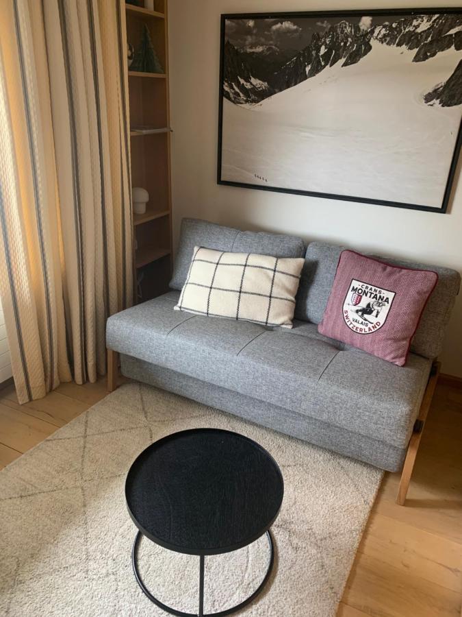 Lovely Studio In Crans' Center Exterior photo